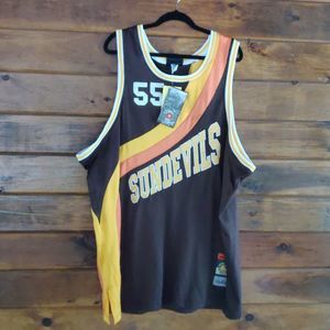 Vintage Sundevils basketball jersey size 56